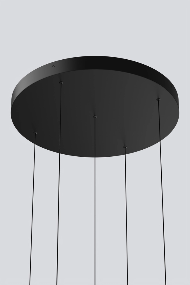 Pendant (chandelier) Zorra Lighting Aura Cluster 5, 6 Wx5, IP20, black