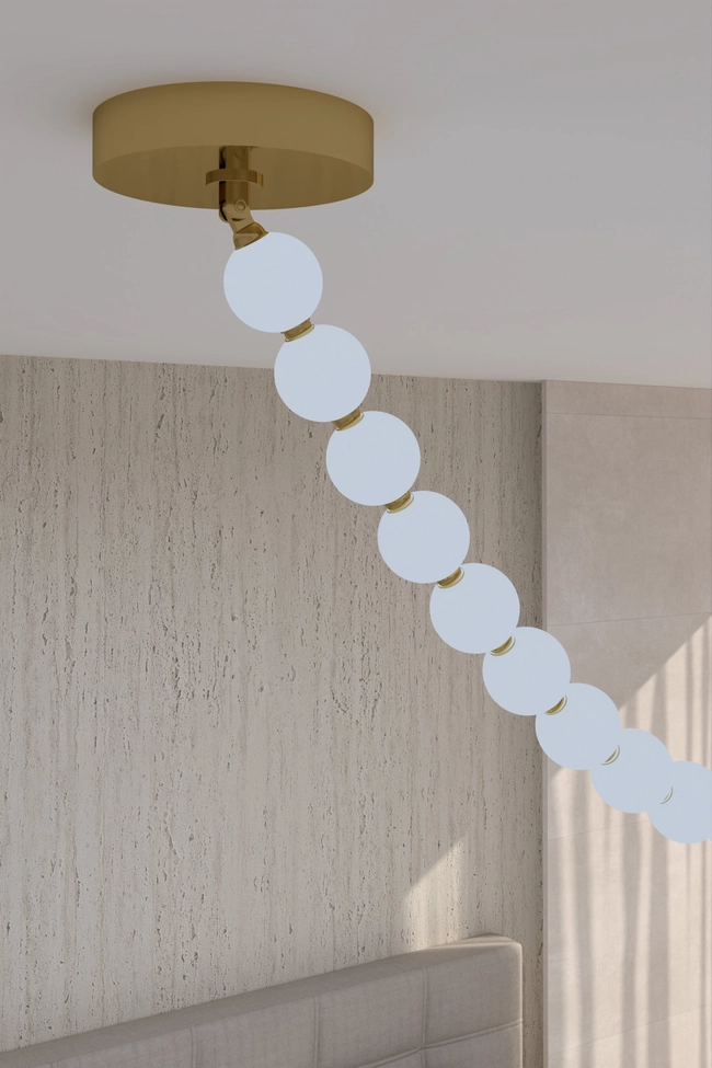 Pendant (chandelier) Zorra Lighting Matrise, 40 W, golden
