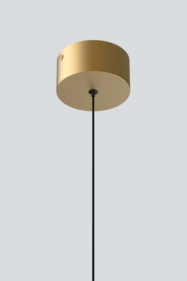 Pendant lamp Zorra Lighting Aura, 8 W, IP20, gold