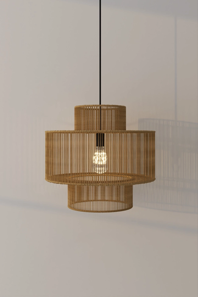 Pendant lamp Zorra Lighting Neolux I, IP20, brown
