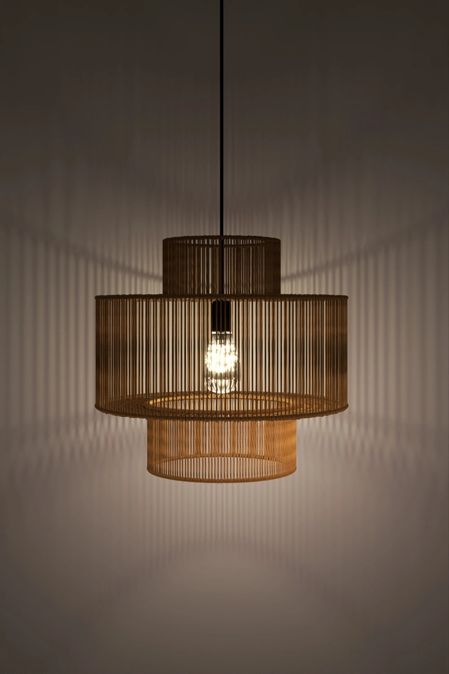 Pendant lamp Zorra Lighting Neolux I, IP20, brown