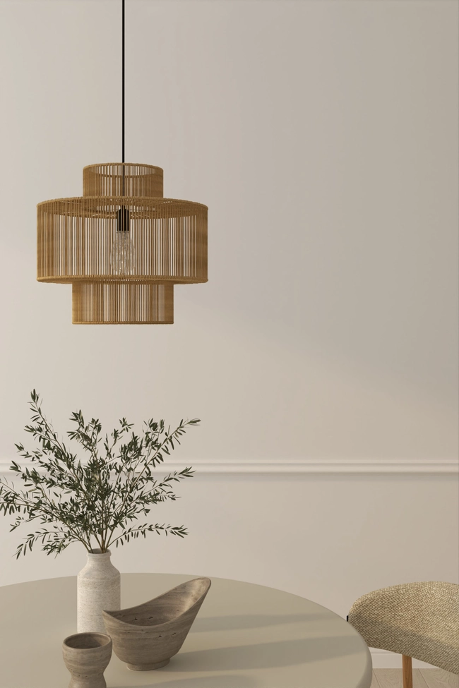 Pendant lamp Zorra Lighting Neolux I, IP20, brown