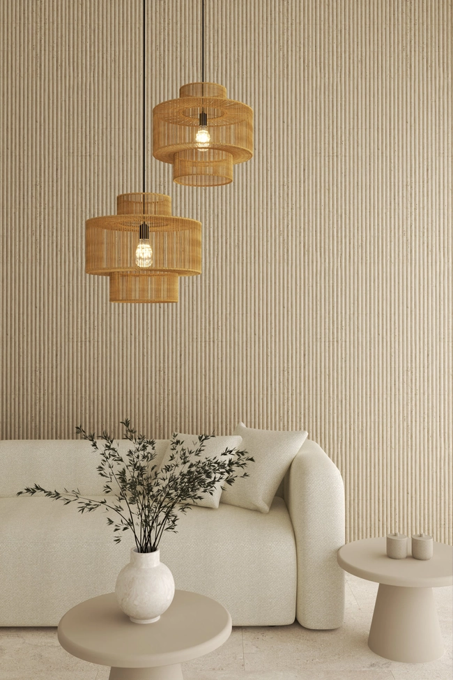 Pendant lamp Zorra Lighting Neolux I, IP20, brown