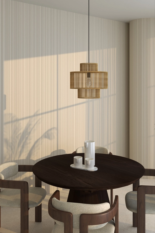 Pendant lamp Zorra Lighting Neolux I, IP20, brown