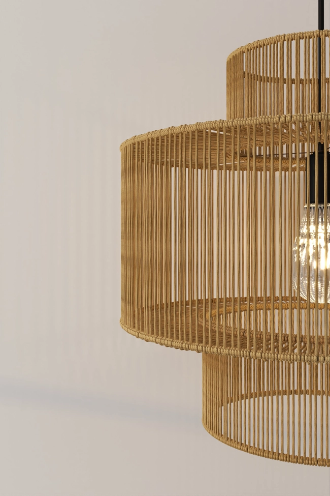 Pendant lamp Zorra Lighting Neolux I, IP20, brown