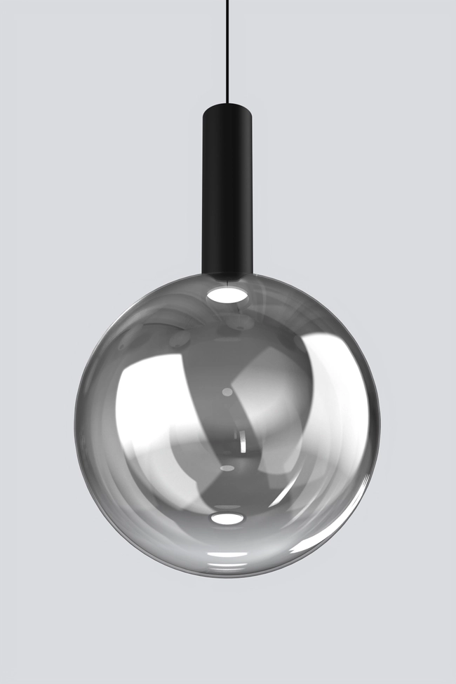 Pendant (chandelier) Zorra Lighting Aura, 8 W, IP20, black