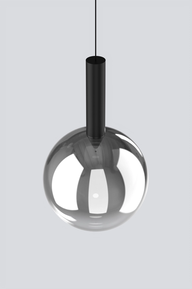 Pendant (chandelier) Zorra Lighting Aura, 8 W, IP20, black