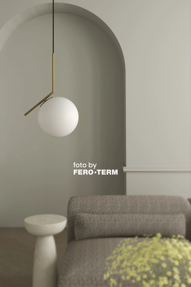Pendant lamp Zorra Lighting Lucenta I linear, IP20, gold