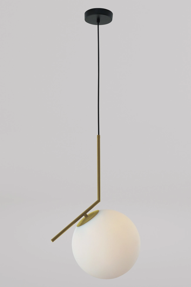 Pendant lamp Zorra Lighting Lucenta I linear, IP20, gold