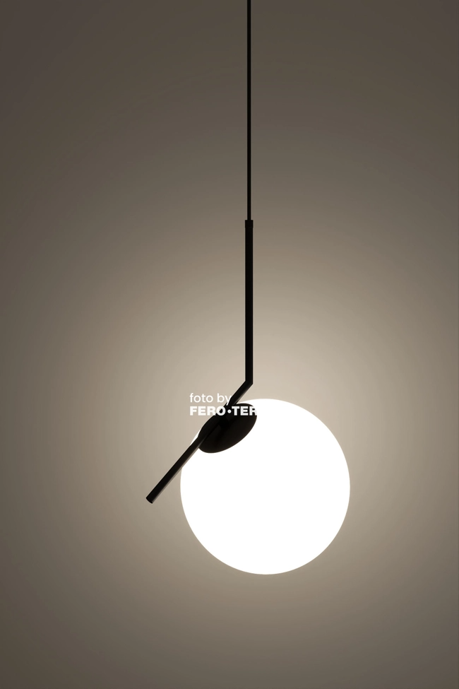 Pendant lamp (chandelier) Zorra Lighting Lucenta I linear, IP20, black